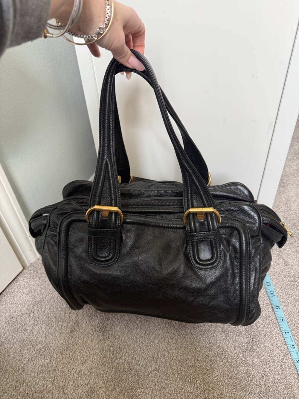 Marc Jacobs Bombay black leather satchel - Picture 2 of 11